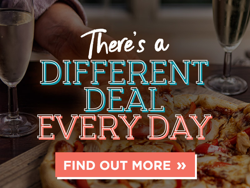 Daily deals at Stonehouse Pizza & Carvery