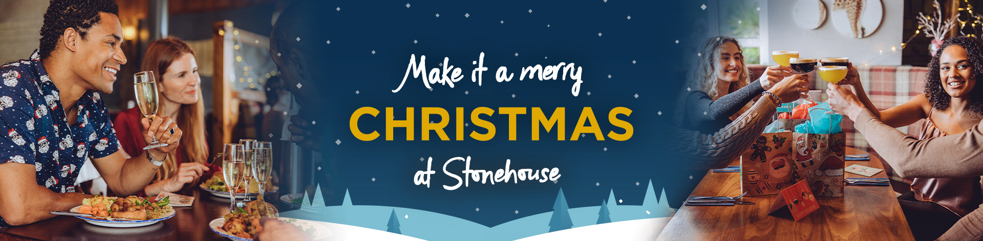 Christmas at The Shepherds in outlet-town]